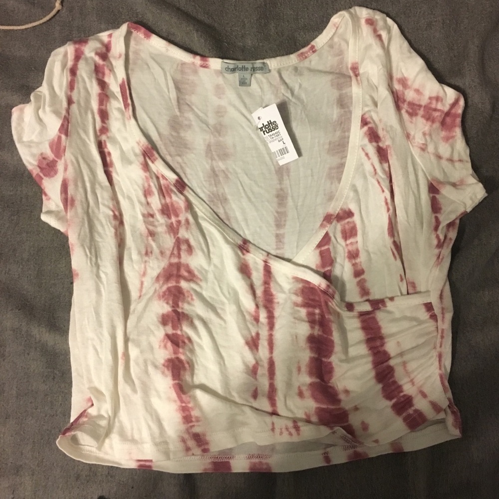 Tie Dye Wrap Crop